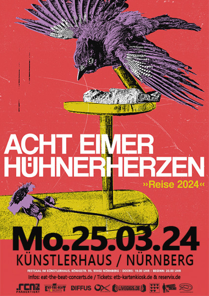 Acht Eimer Hühnerherzen / 25.03.24 / Nürnberg